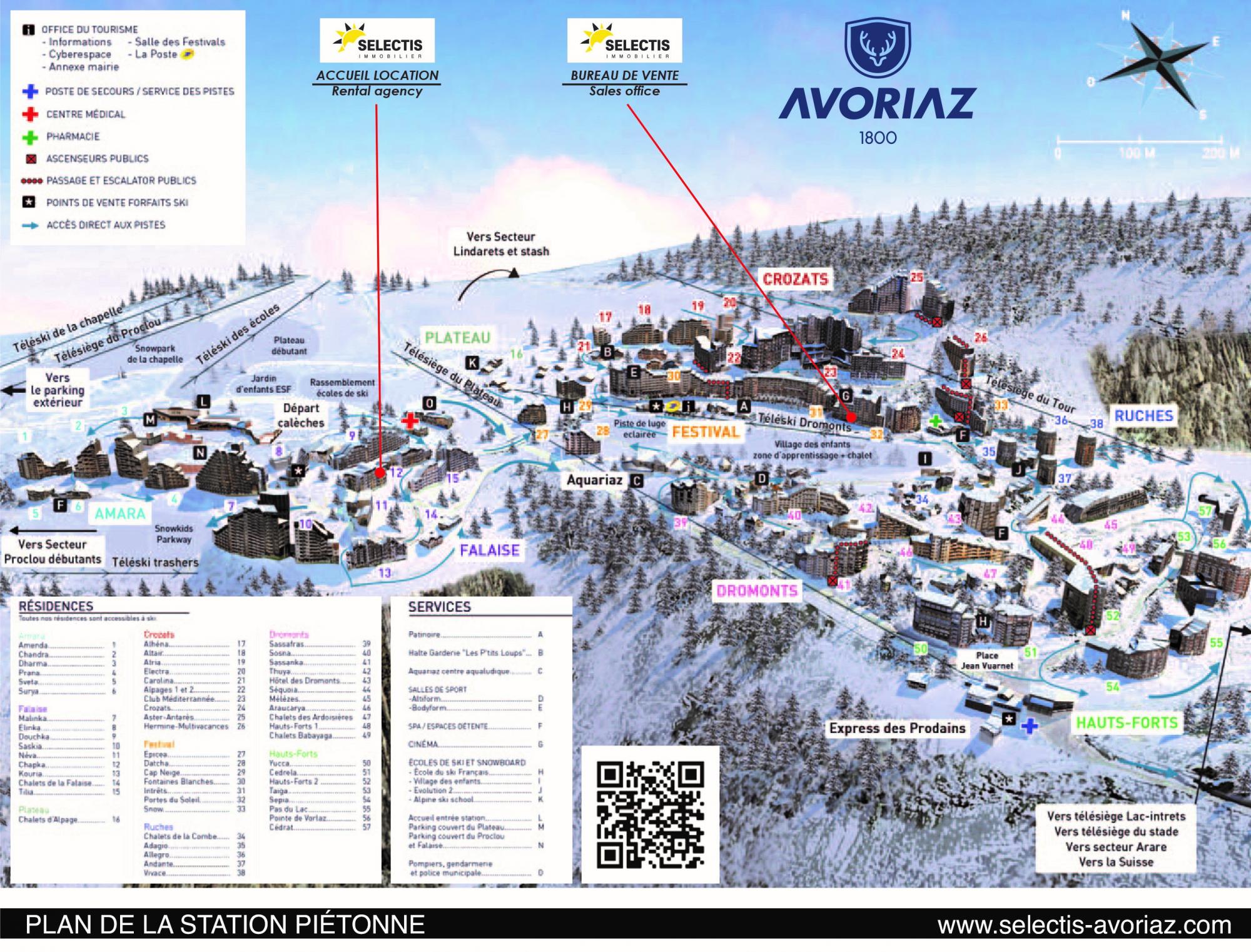 location avoriaz selectis