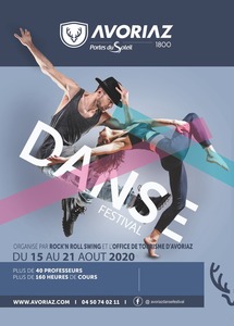 ANNUL CAUSE COVID-19 Festival de danse du 15 au 21 aot 2020
