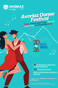 Avoriaz Danse Festival  du 20/08 au 27/08/2022, tous les jours de 9h à 19h.